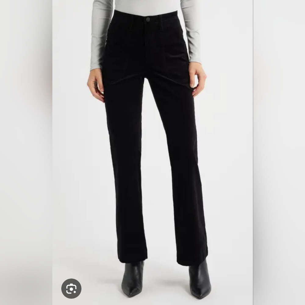 James Perse Black Flare & Wide Leg Jeans